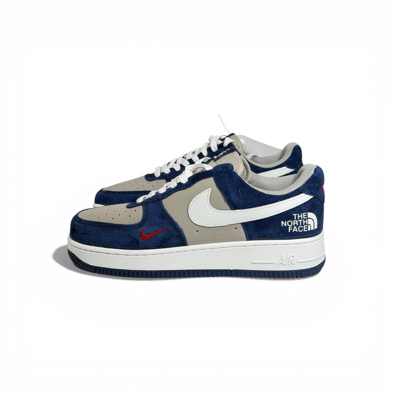 Nike Air force 1 x the north face - navy & grey