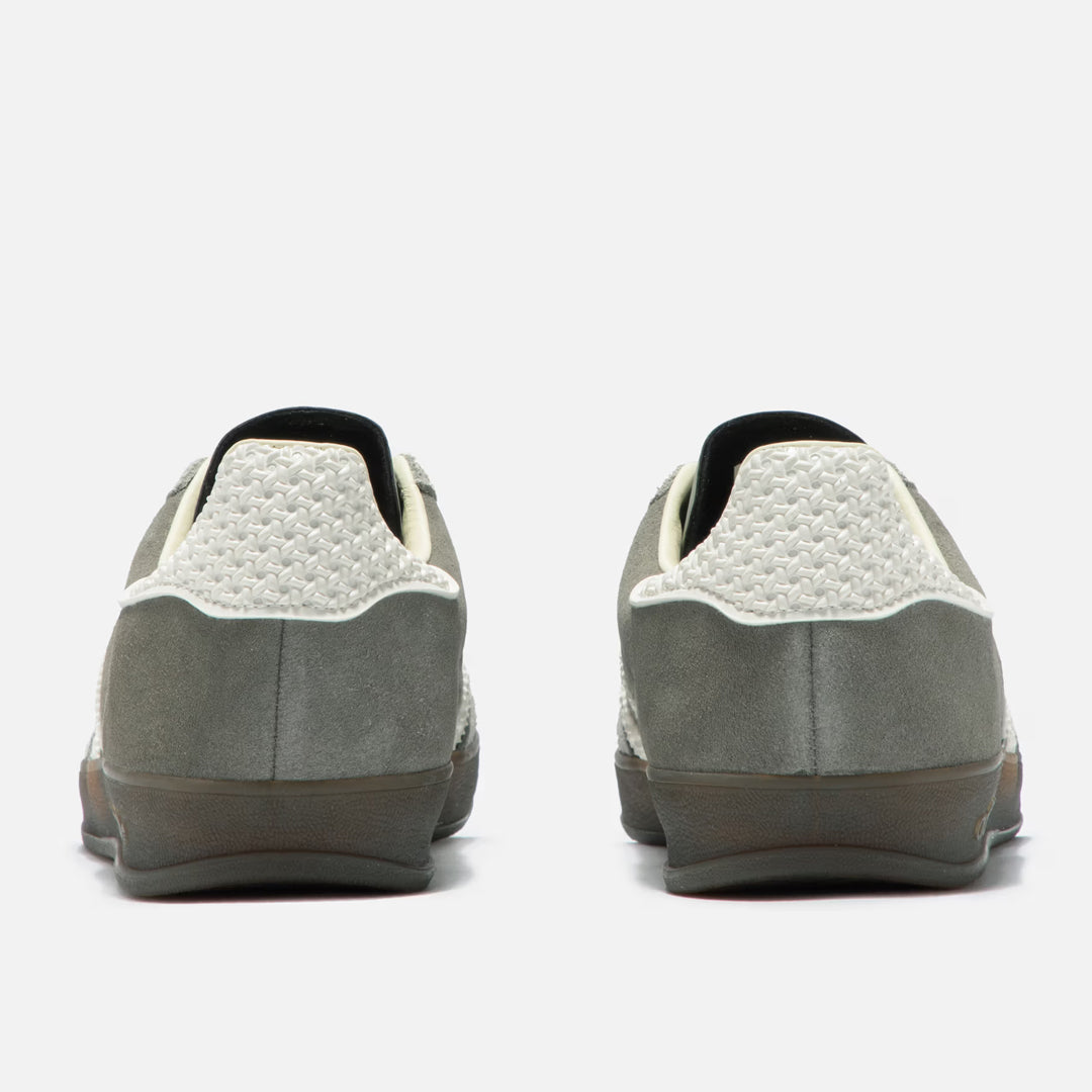 Adidas Gazelle (Silver Pebble/Off White/Metallic Gold)