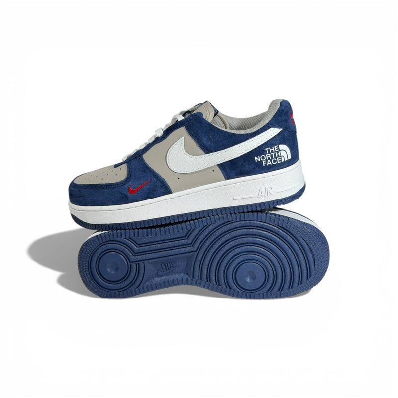 Nike Air force 1 x the north face - navy & grey